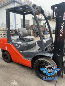 Montacargas Usado <span class=keywords><strong>Toyota</strong></span> 3T FD30 con Motor Diésel de Alta Calidad, Repuestos Originales Mitsubishi en Venta - Product Image 3