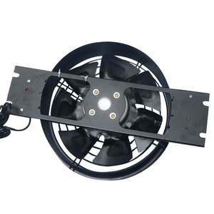 Ventilateur d'extraction industriel mural avec déshumidification pour chambre froide, garage, grange, sous-sol, fenêtre - Product Image 3