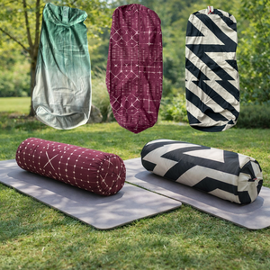 Housse de coussin de yoga personnalisée avec fermeture éclair, douce, durable, universelle, pour spa, massage, portable, protectrice et lavable – Fabrication OEM - Product Image 1