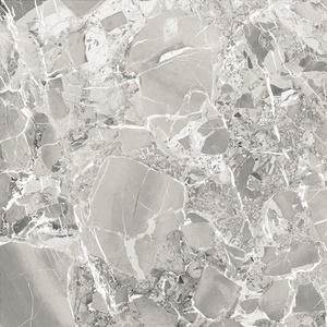 Carreau de sol intérieur en porcelaine brique réfractaire moderne lumineuse blanche de 600x600mm - Product Image 1