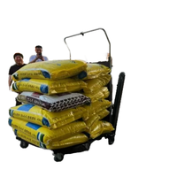 Carretilla Eléctrica Escaladora con Capacidad de Carga de 600 kg, Plataforma de Acero, Plegable, Portátil, con Múltiples Ruedas, Herramientas de Almacenamiento