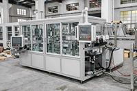 Machine d'emballage automatique complète pour cartons, emballage enroulable pour canettes, boîtes et bouteilles de boissons
