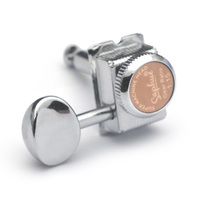 SAPHUE Vintage GuitarTuning Key Pegs 6 Inline Guitar Lock String Tuners 1:15 Pengganti Kepala Mesin untuk Gitar Elektrik