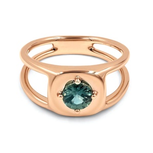 เครื่องประดับแฟชั่น Milskye สําหรับผู้หญิง แหวนทอง 18k ชุบ 925 เงินมอนทาน่าไพลินโอเอซิส - Product Image 6