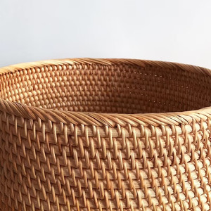 Pots de fleurs <span class=keywords><strong>en</strong></span> rotin et <span class=keywords><strong>bambou</strong></span> écologiques au design unique et moderne pour la décoration intérieure et extérieure de la maison et du jardin - Product Image 2