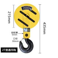 Nouvelle grue de levage Okoda pour chariot élévateur, palan électrique de levage sécurisé de grande capacité, crochet rotatif, protection IP54 de style américain, capacité de charge de 3T à 10T