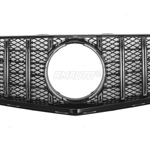 แถบตกแต่งกระจังหน้ารถยนต์ กระจังหน้าทรง GT สำหรับ Mercedes Benz W204 C63 ปี 2009-2011 อะไหล่ภายนอก - Product Image 4