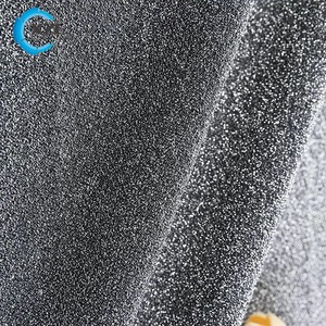 Tessuto in Tricot Lurex <span class=keywords><strong>Spandex</strong></span> Ecologico con Glitter Metallizzato, Tinto in Filo, Asciugatura Rapida, Morbido, Leggero, Elasticizzato in 4 Direzioni, per Ragazzi, Basso MOQ - Product Image 5