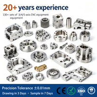 Pièces métalliques de précision CNC à prototype rapide 3/4/5 axes, pièces usinées en aluminium sur mesure, services d'usinage CNC