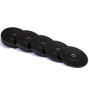 Plaques d'haltères enduites de caoutchouc Plaque de poids Gymrubber 28mm Plaque de caoutchouc Pare-chocs <span class=keywords><strong>20kg</strong></span> - Product Image 1