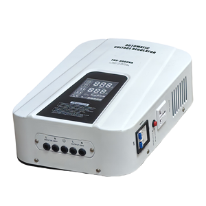 <span class=keywords><strong>Stabilisateur</strong></span> <span class=keywords><strong>de</strong></span> <span class=keywords><strong>tension</strong></span> 2000W entièrement automatique <span class=keywords><strong>pour</strong></span> usage domestique Écran LCD unique 220V <span class=keywords><strong>pour</strong></span> réfrigérateur Climatiseur 50Hz - Product Image 3