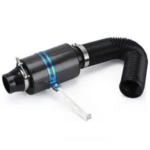 Kit universel d'admission d'air sans ventilateur, boîte de filtre à Air de course, Kit d'induction d'alimentation à froid en Fiber de carbone - Product Image 1