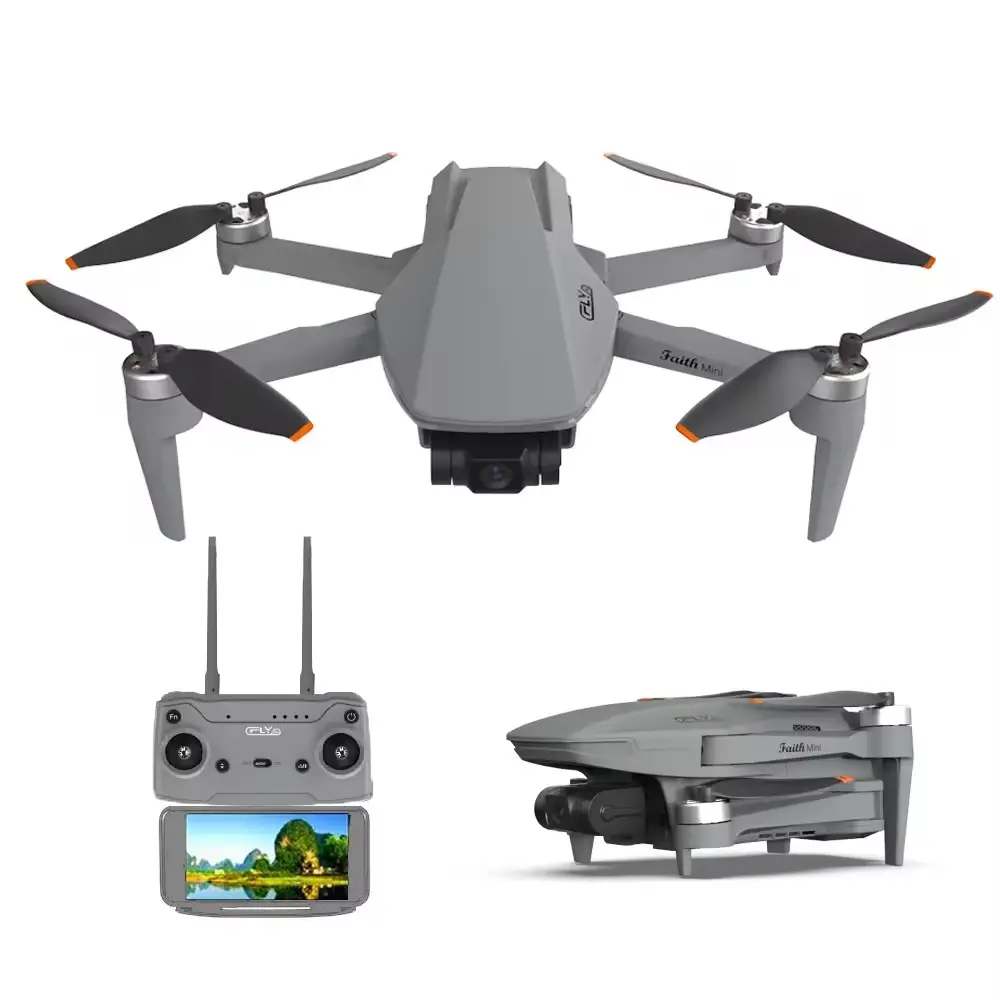 C-FLY Faith 2 Minidrohne 4K Professional mit 4K Kamera GPS-Drohne 3-Achsen-Gimbal 240g faltbarer bürstenloser Motor RC Quadcopter