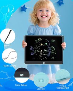 Rechargeable 16-<b>Inch</b> LCD Writing <b>Tablet</b> for Kids-Erasable Memo Pads Customizable 1 Year Warranty - Product Image 2