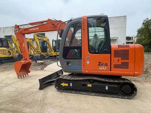 Excavatrice d'occasion Hitachi ZX60 2022 en gros, poids opérationnel de 6 tonnes, moteur Yanmar, composants moteur à vendre - Product Image 2