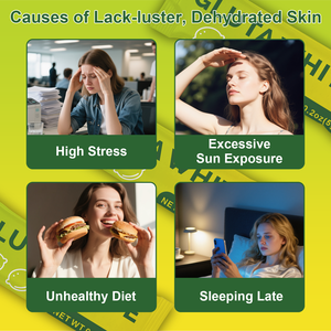 ราคาขายส่ง ผลิตภัณฑ์ฉลากส่วนตัว ผงวิตามินมัลติกลูต้าไธโอน 99% กลูต้าพลัส ผิวขาวกระจ่างใส สำหรับผิว ผม เล็บ สุขภาพ - Product Image 3