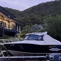 Bateau de pêche en aluminium Gospel de 25 pieds, yacht sportif soudé, croiseur rapide, bateau de plaisance, moteur hors-bord 250-350 CV, garantie 3 ans
