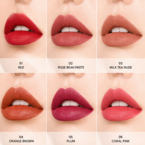 Natural Look <b>Lipstick</b> Matte <b>Waterproof</b> Long Lasting Non stick Cup Golden Square Simple Private Label - Product Image 5