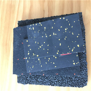 Dalles de sol en <span class=keywords><strong>caoutchouc</strong></span> antidérapantes, durables et résistantes à l'usure, absorbant les chocs, pour salle de sport, centre commercial, salle d'entraînement intérieure - Product Image 4