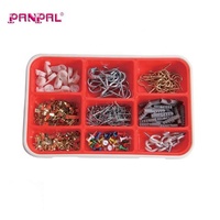 Juego de Herrajes Multiusos PANPAL de 466 Piezas, Ganchos, Tornillos, Tacos para Pared, para Mejoras del Hogar, Reparaciones y Proyectos de Colgar Cuadros