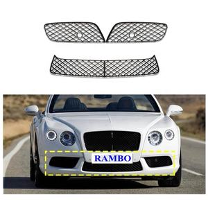 OEM 3W3.807.667.F 3W3807.639.C Grille de pare-chocs avant <span class=keywords><strong>centrale</strong></span> chromée noire pour <span class=keywords><strong>Bentley</strong></span> Continental GT 2012-2015 - Product Image 4