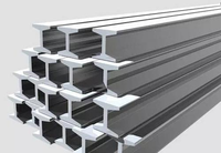 Acier à poutre en I Q345B robuste largeur 350mm épaisseur 15mm longueur 15m pour les grands projets de construction acier à poutre en I
