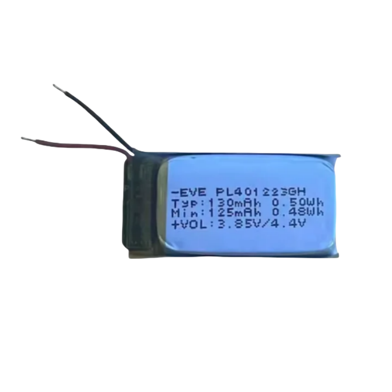 125mah Li Ion Battery Rechargeable Small Lipo