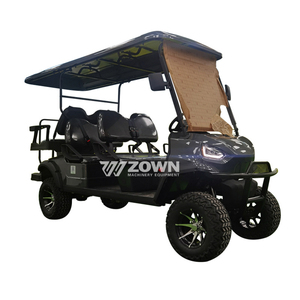 Voiturette de golf vintage 4 places pour parcs et attractions touristiques - Product Image 5