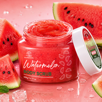 Groothandel Watermeloen Suiker Bodyscrub voor Aardbei Huidverzorging, gladmakende KP-behandeling, Niacinamide Exfoliërend Voedend Glow