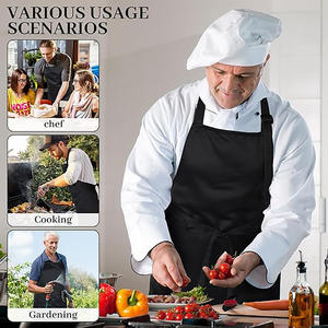 Capas de Peluquería Profesionales de Poliéster Negro Impermeables con Logotipo Personalizado, <span class=keywords><strong>Batas</strong></span> de Salón de Belleza <span class=keywords><strong>para</strong></span> Peinar el Cabello - Product Image 4