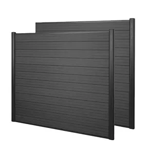 Hoàn thành thiết lập tự làm hàng rào tấm Composite ngoài trời tư nhân WPC hàng rào không thấm nước co-đùn hàng rào Bảng điều chỉnh - Product Image 1