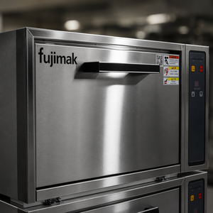 Vaporera de Arroz Comercial FUJIMAK, Cocedor de Arroz <span class=keywords><strong>para</strong></span> <span class=keywords><strong>Sushi</strong></span>, 90 kg/lote, Gabinete Eléctrico de 3 Capas <span class=keywords><strong>para</strong></span> Cocina Central - Product Image 4