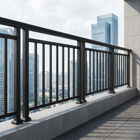 Clôture de sécurité en acier galvanisé sur mesure, moderne, pour balcon, escalier, terrasse, baie vitrée, villa, hôtel, résistante à la rouille, installation facile