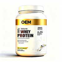 Fabricant de protéines de lactosérum OEM ODM, étiquette privée, supplément nutritionnel sportif personnalisé pour la récupération musculaire