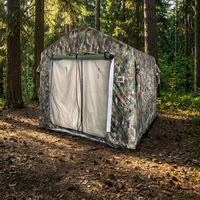 Abri de camping gonflable hermétique en PVC vinyle imperméable et durable, toutes saisons, taille personnalisée, pour usine de tentes de camping