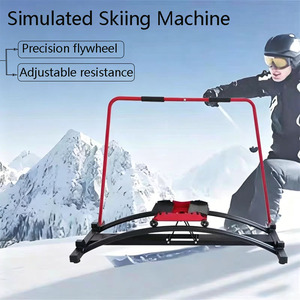 Equipo de Entrenamiento de Esquí en Interiores, Simulador de Esquí de Slalom para Entrenamiento de Equilibrio y Fuerza, Fitness en Casa - Product Image 1