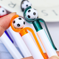 Hot Selling Sport Souvenir Football Head Ballpoint <strong>Pen</strong> Smooth Writing Ball <strong>Pen</strong> Custom Logo Wholesale for Gift Shop Supply