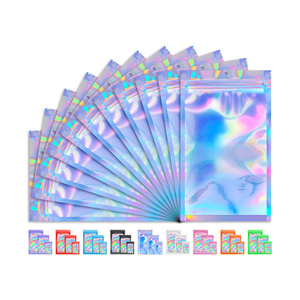 Bolsas de Mylar Holográficas Premium con Cierre Hermético, Solución de Almacenamiento Duradera para Alimentos, Refrigerios, Hierbas y Necesidades Diarias de Empaque - Product Image 3