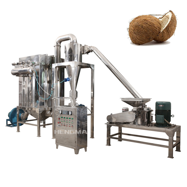 Coconut Coconut Shell Superfine Powder Grinder Machine