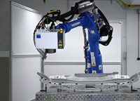 Stasiun Kerja Robot Industri Yaskawa GP180 untuk Pengecatan, Desain Anti Ledakan, Cocok untuk Suku Cadang Otomotif dan Lainnya