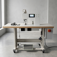 Machine à coudre à ultrasons à ondes radiales 20 kHz pour le soudage de tissus non tissés, la thermoscellage de vêtements et l'embossage des bords