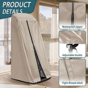 Cubierta de mesa de inversión a prueba de polvo e impermeable cubiertas de protección de equipos de inversión - Product Image 4