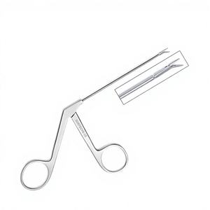 Poinçon circulaire STAMMBERGER |   Manuel |   Courbe droite 45° |   Coupe de 0,8 à 3,5 mm |   Longueur de travail de 6 pouces |   Instrument chirurgical ORL - Product Image 1