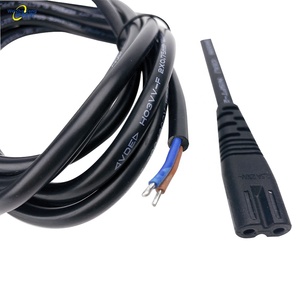 Vde chứng nhận EU 2 Pin sjtw dây AC dây điện cắm để IEC nữ cuối máy tính sử dụng IP44 Vật liệu PVC - Product Image 3