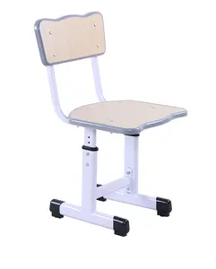 פלסטיק בית הספר בכיתה ריהוט מתכוונן גובה יחיד ילד תלמיד שולחנות וכיסאות