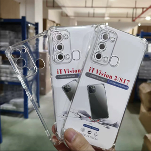 <span class=keywords><strong>Armor</strong></span> 1.5mm chống sốc mềm TPU điện thoại di động Bìa trường hợp đối với Itel A04 a05s A33 A35 A37 A48 A50 a50c <span class=keywords><strong>A60</strong></span> A70 A80 - Product Image 2