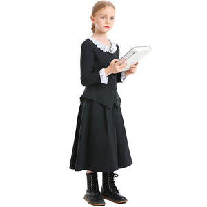 2025 <span class=keywords><strong>Addams</strong></span> Family Child's Wednesday <span class=keywords><strong>Addams</strong></span> disfraz de manga larga miércoles <span class=keywords><strong>Addams</strong></span> vestido negro para fiesta carnaval disfraces de Halloween - Product Image 5