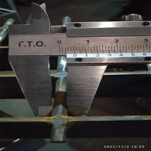 자동 새로운 조건 강철 격자 기계 와이어 메쉬 용접 꼬인 사각 바 드로잉 100m 2/일 용량 1.2m 최대 용접 - Product Image 4