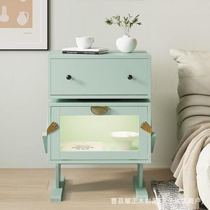 Robot-themed side <b>cabinet</b>, storage <b>cabinet</b>, cute bedside table, creative <b>small</b> <b>cabinet</b> for living room, rotating, simple - Product Image 1