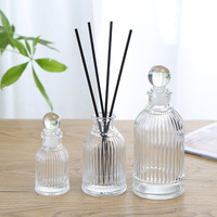 Nouvelle Bouteille Vide Diffuseur d'Arômes en Verre Colonne Romaine Populaire pour Toilettes, Vente en Gros Personnalisée